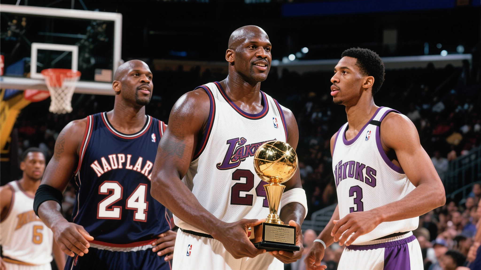 包揽三项荣耀：乔丹四冠领衔，贾巴尔、奥尼尔与亚历山大紧随其后